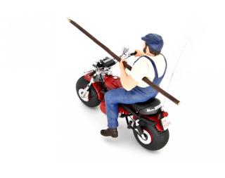 BUD SPENCER MOTOZODIACO TUAREG 223-2 & TERENCE HILL MOTO OSSA AE73 Laudoracing 1:18